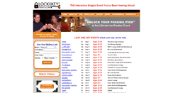 Desktop Screenshot of lockandkeyevents.com